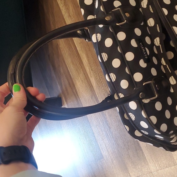 Olympia Polka Dot overnight bag - Picture 4 of 5